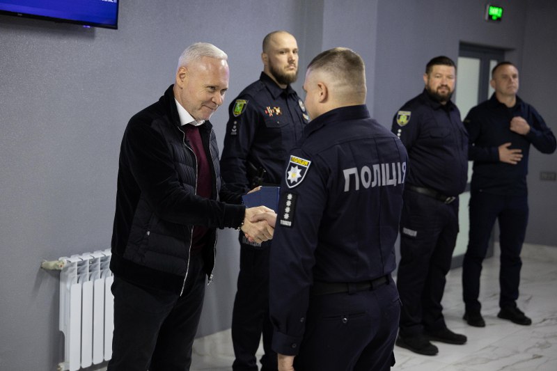 Відзначив кращих патрульних міста Ігор Терехов: Новини Харкова